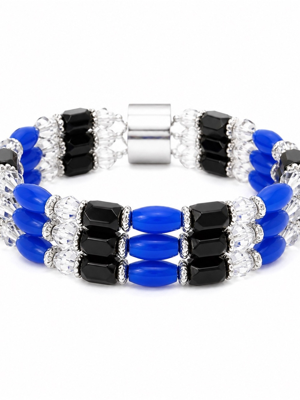 Vintage Magnetic Necklace / Bracelet – Convertible Statement Piece